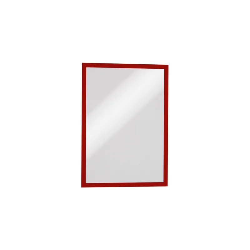 Magnetrahmen Durable Duraframe Magnetic 4868 - A3 325 x 445 mm rot Magnetisch haftend Pckg/5