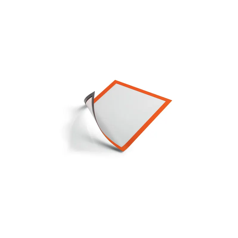 Magnetrahmen Durable Duraframe Magnetic 4869 - A4 236 x 322 mm orange Magnetisch haftend Pckg/5