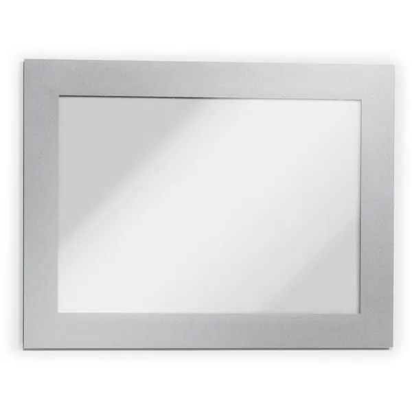 Magnetrahmen Durable Duraframe Magnetic 4948 - A6 130 x 176 mm metallic silber Magnetisch haftend Pckg/5