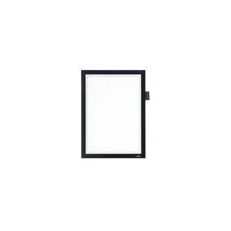 Magnetrahmen Durable Duraframe Magnetic Note 4989 - A4 236 x 323 mm schwarz Magnetisch haftend