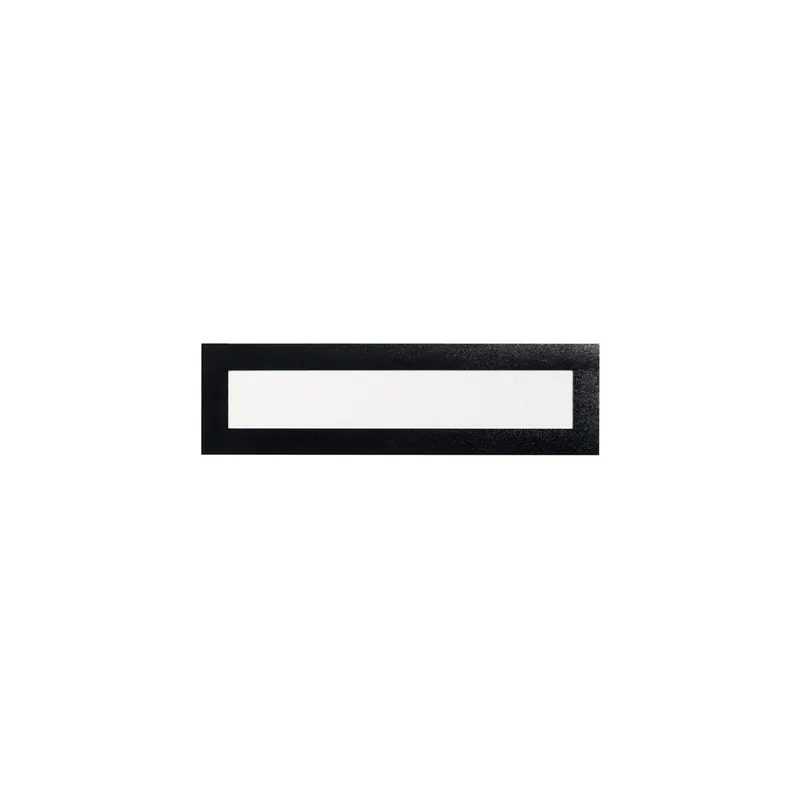 Magnetrahmen Durable Duraframe Magnetic Top 4986 - 40 x 210 mm schwarz Magnetisch haftend Pckg/5