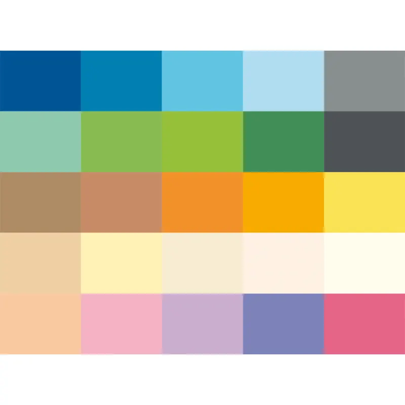 maru Fotokarton Superset 25 Pastellfarben 300g/m², 70 x100 cm, P/25 Bogen farbig sortiert