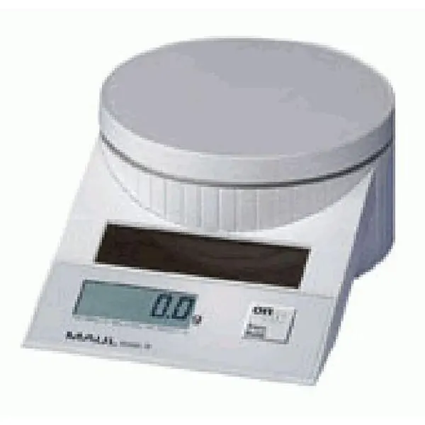 Maul Solar-Briefwaage MAULtronic S, 130 x 65 x 196 mm, weiß, 5.000 g