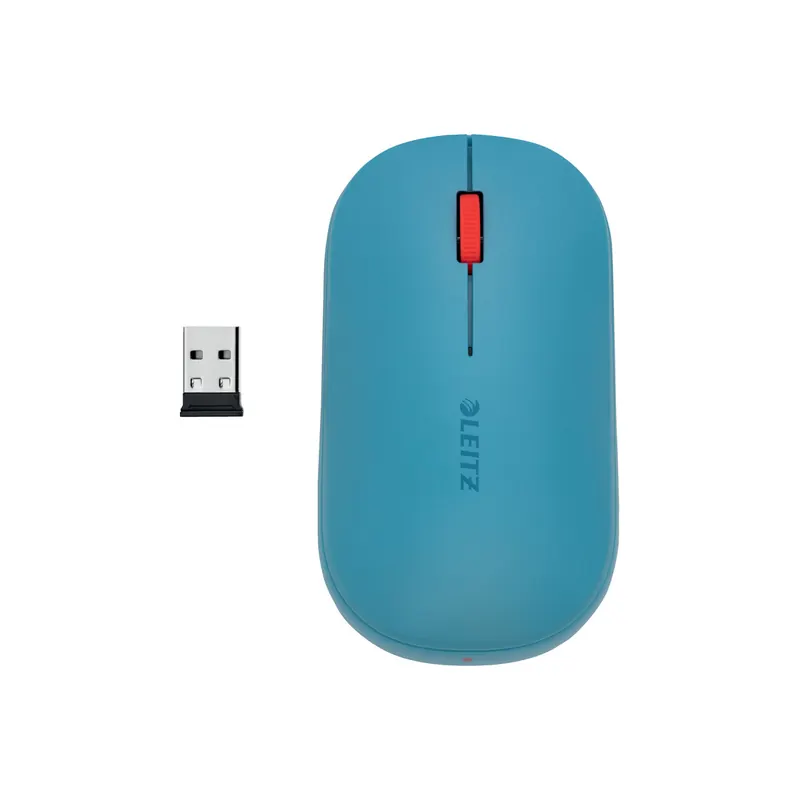 Maus Leitz Cosy 6531 - blau kabellos 3 DPI-Stufen