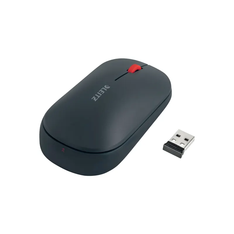 Maus Leitz Cosy 6531 - grau kabellos 3 DPI-Stufen