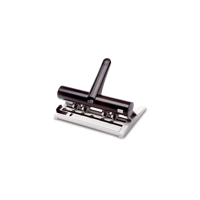 Mehrfachlocher Novus B 430 025-0470 - grau/schwarz 30 Blatt Metall