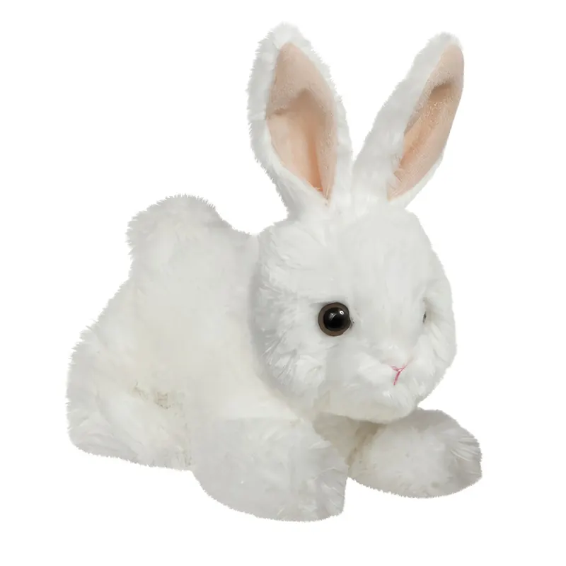 Mini Flopsies Baby Bunny White 8In/20cm