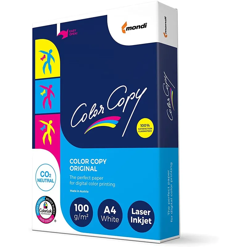 Mondi Color Copy Laserpapier 100g/m² DIN-A4 - 500 Blatt weiß
