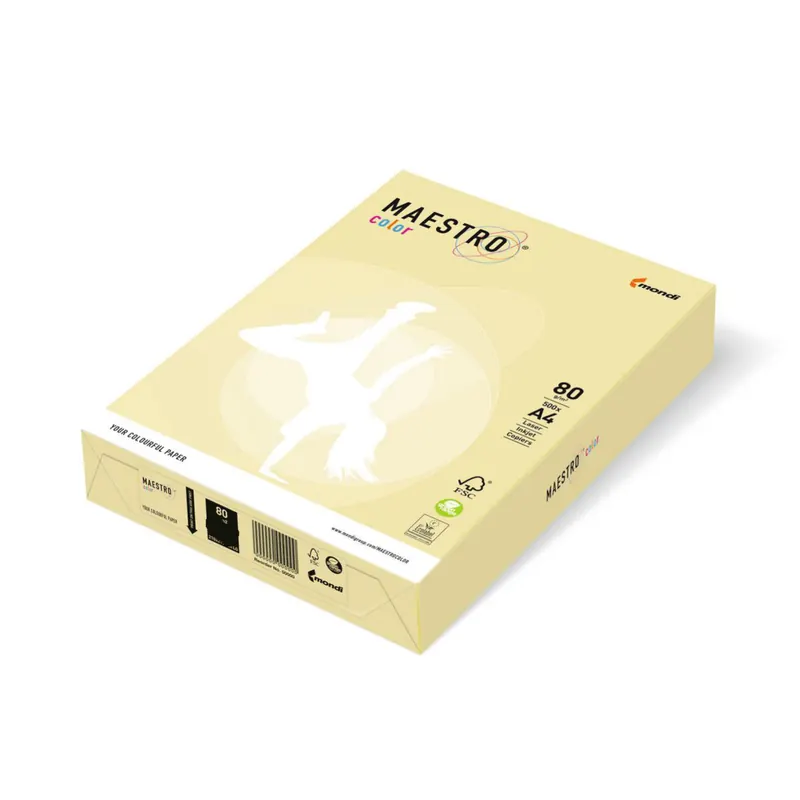 Mondi Maestro Color gelb 80g/m² DIN-A3 - 500 Blatt YE23