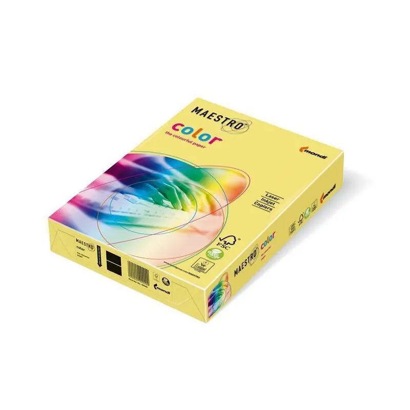 Mondi Maestro Color gelb 80g/m² DIN-A4 - 500 Blatt YE23