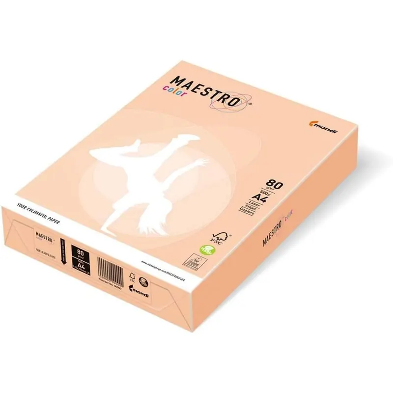 Mondi Maestro Color lachs 80g/m² DIN-A4 - 500 Blatt SA24