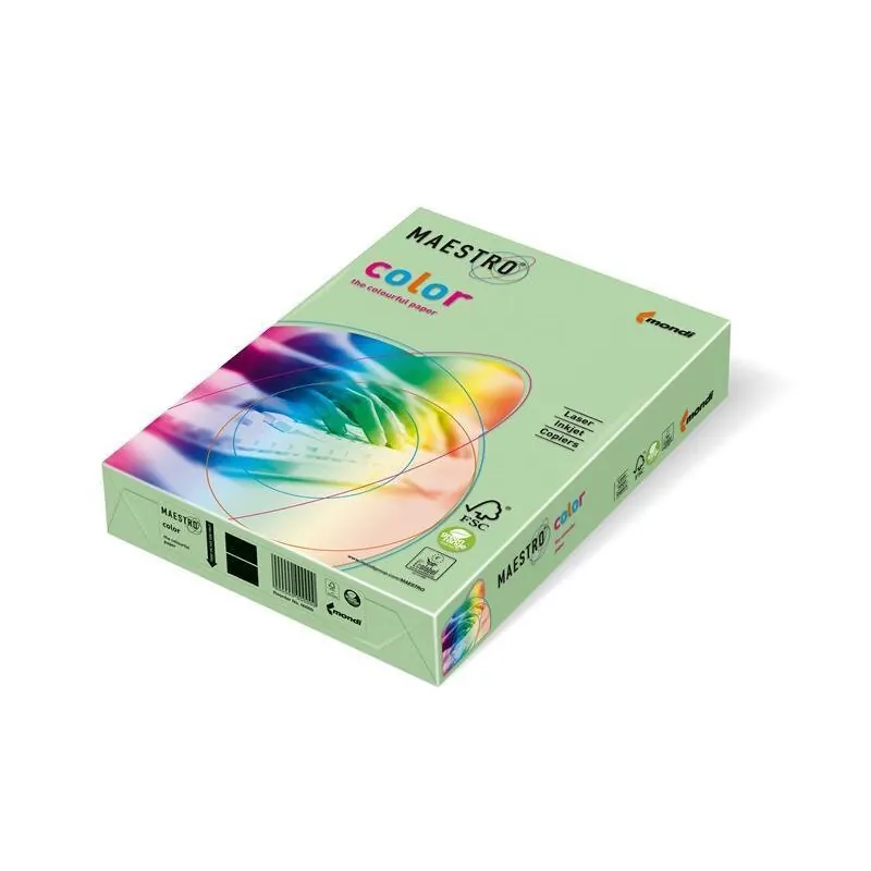 Mondi Maestro Color mittelgrün 120g/m² DIN-A4 - 250 Blatt MG28