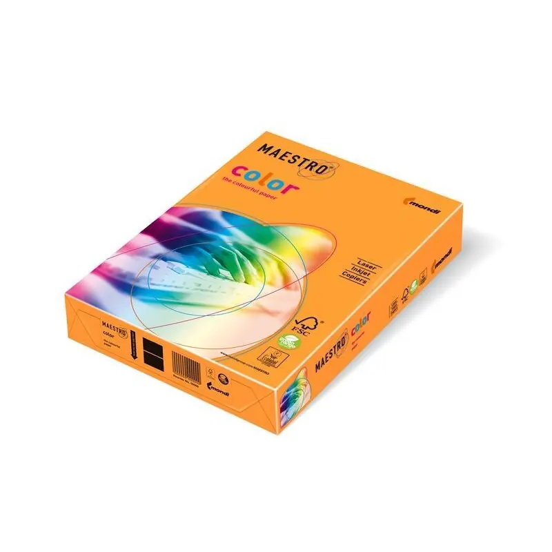 Mondi Maestro Color neonorange 80g/m² DIN-A4 - 500 Blatt NEOOR
