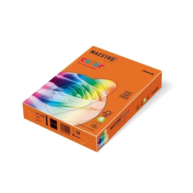 Mondi Maestro Color orange 120g/m² DIN-A4 - 250 Blatt OR43