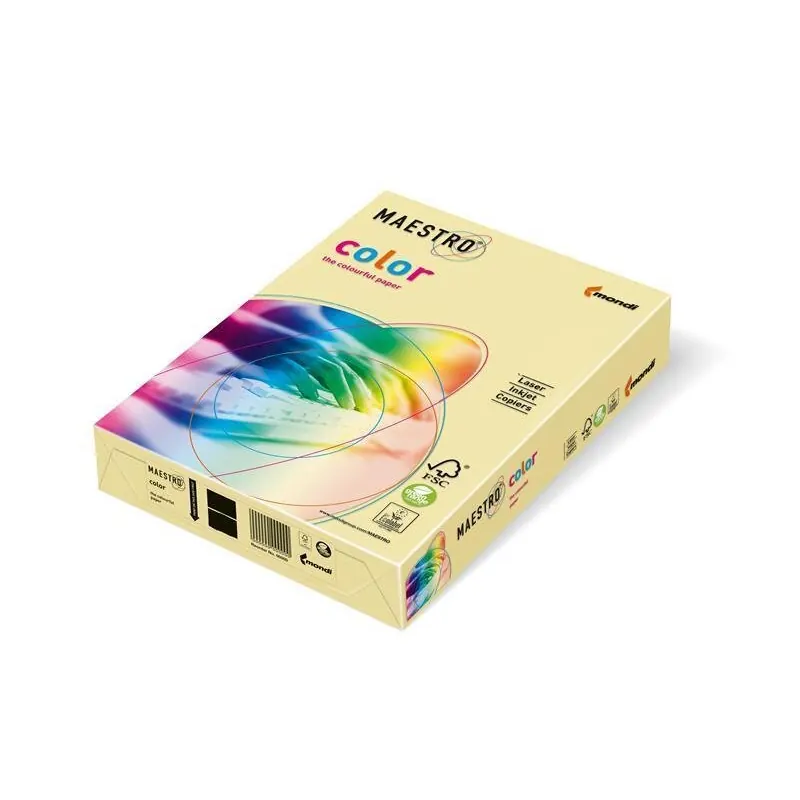 Mondi Maestro Color vanille 160g/m² DIN-A4 - 250 Blatt BE66