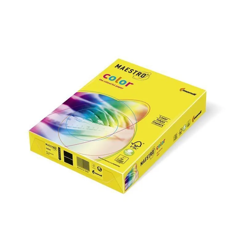 Mondi Maestro Color zitronengelb 160g/m² DIN-A4 - 250 Blatt ZG34