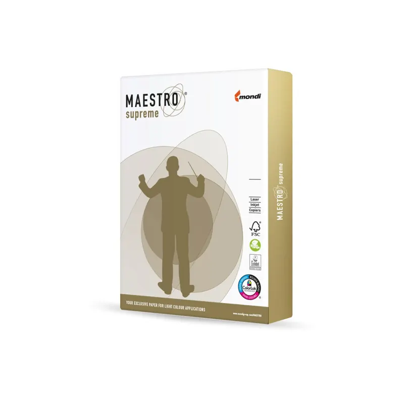 Mondi Maestro supreme 90g/m² DIN-A4 - 500 Blatt Premiumpapier weiß