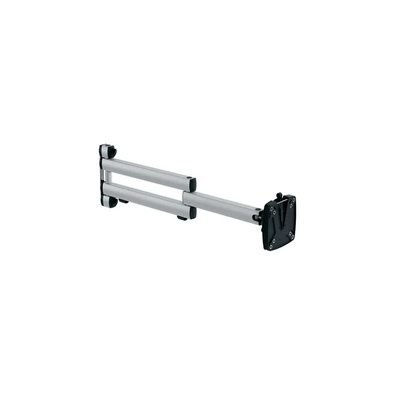 Monitorarm Novus-MPS TSS-Faltarm III XL 965+0119+004 - Faltarm 900 mm silber Säulenbefestigung Befestigungsstandard 75/100 bis 10 kg