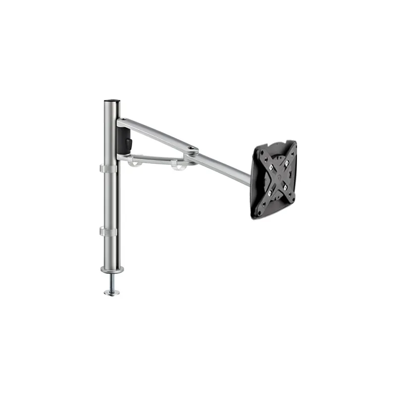 Monitorhalter Set Novus-MPS MY one plus 2.0 910+2049+000 - Säule und Tragarm silber Bohrschraubbefestigung Befestigungsstandard 75/100 bis 5 kg