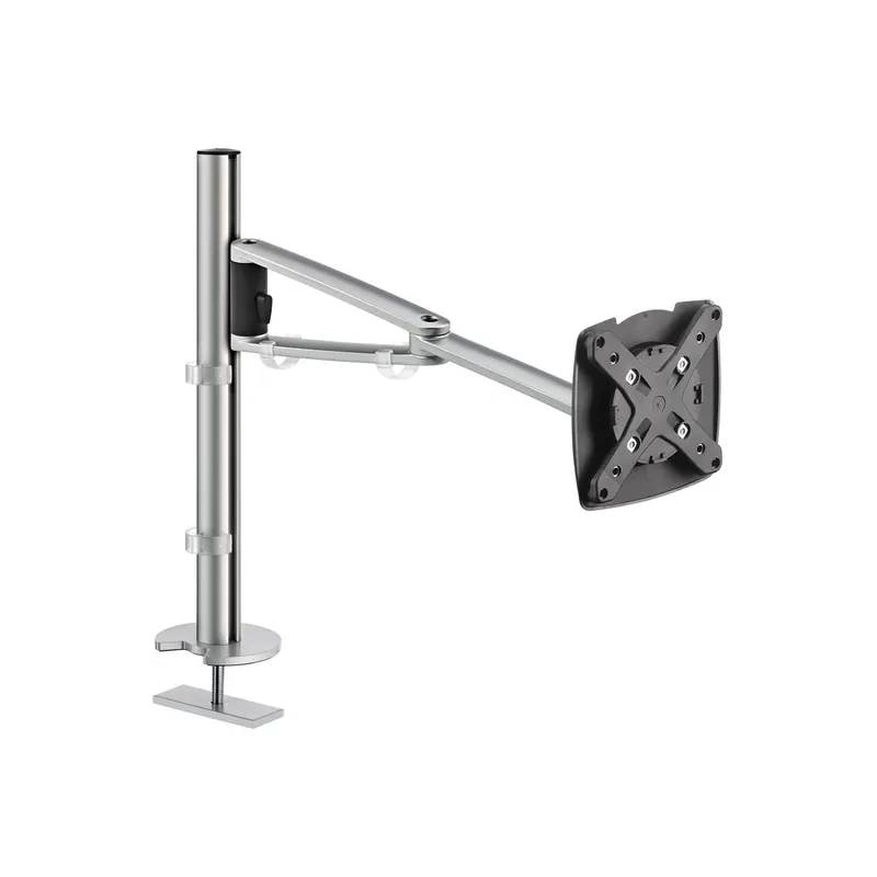 Monitorhalter Set Novus-MPS MY one plus 2.0 910+6059+000 - Säule und Tragarm silber Kabellochbefestigung Befestigungsstandard 75/100 bis 5 kg