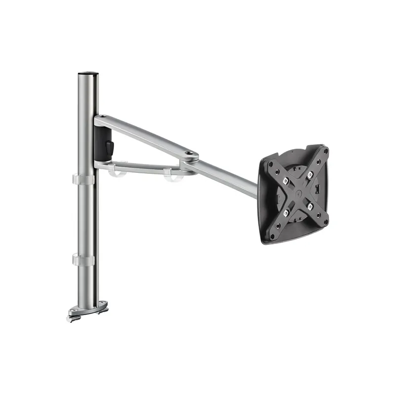 Monitorhalter Set Novus-MPS MY one plus 2.0 910+6069+000 - Säule und Tragarm silber Systemschienenbefestigung Befestigungsstandard 75/100 bis 5 kg