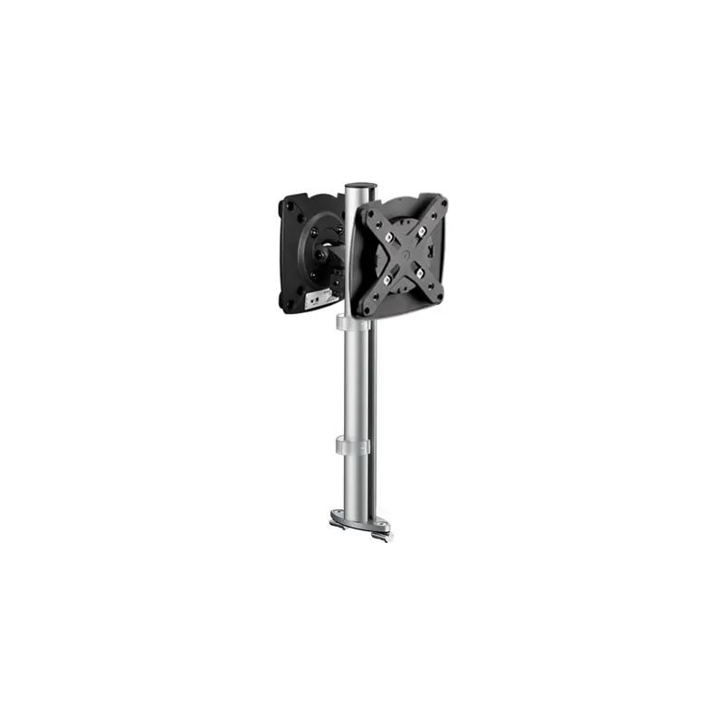 Monitorhalter Set Novus-MPS MY twin fix 2.0 910+1169+000 - Säule und 2 Tragelemente silber Systemschienenbefestigung Befestigungsstandard 75/100 bis je 5 kg