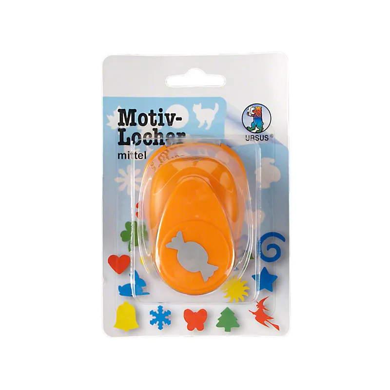 Motivlocher Bonbon, orange