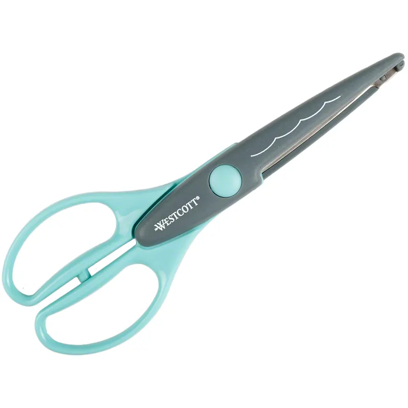 Motivrandschere, 19.5 cm, Welle-3