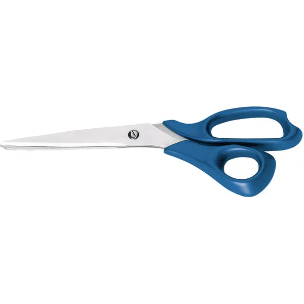 myOfficeBrand Büroschere Linkshänder 8 Zoll 215 mm blau spitz