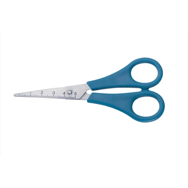 myOfficeBrand Kinderschere Rechtshänder 5 Zoll 135 mm blau spitz