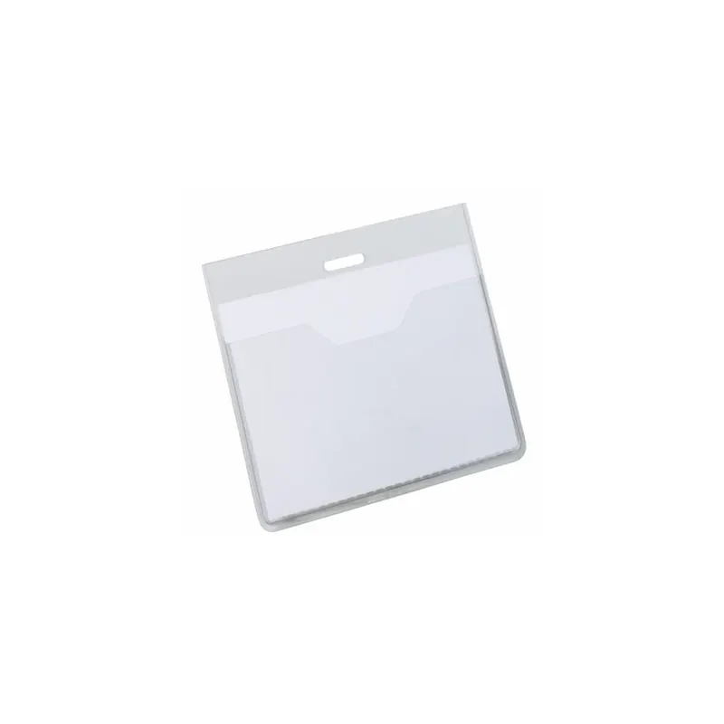 Namensschild Tasche Durable 8136 - 60 x 90 mm transparent offen Pckg/20