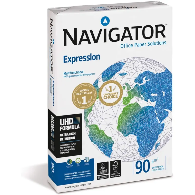 Navigator Inkjet Expression 90g/m² DIN-A4 - 500 Blatt weiß