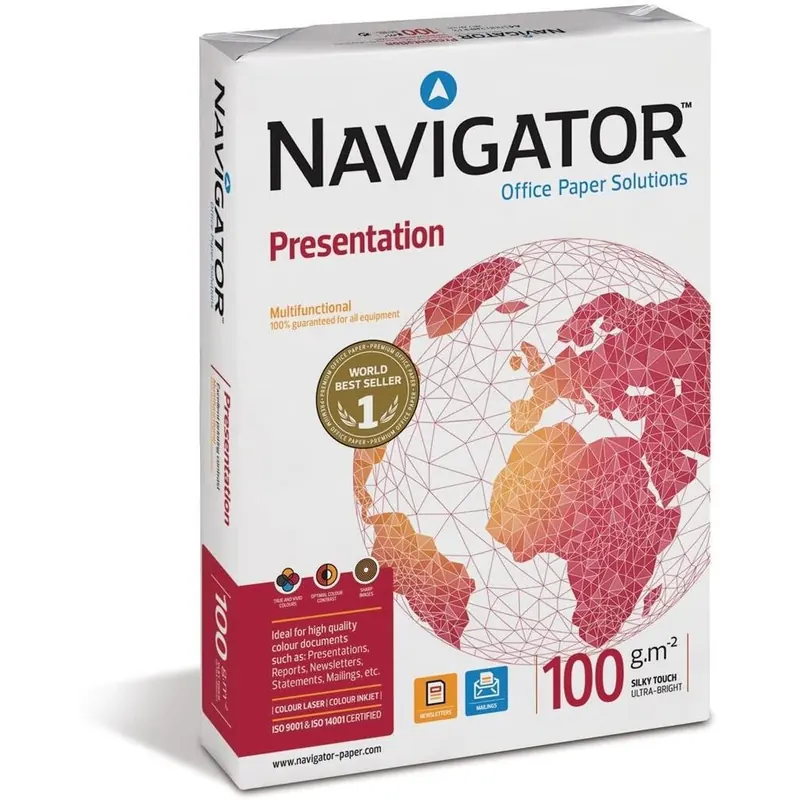 Navigator Presentation 100g/m² DIN-A3 - 500 Blatt Druckerpapier weiß