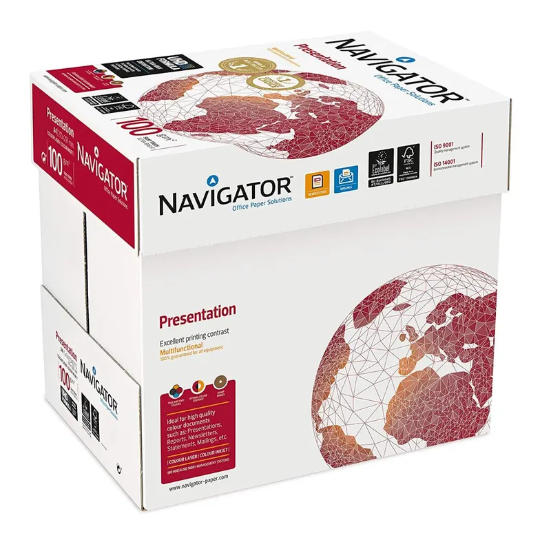 Navigator Presentation 100g/m² DIN-A4 - 2500 Blatt weiß