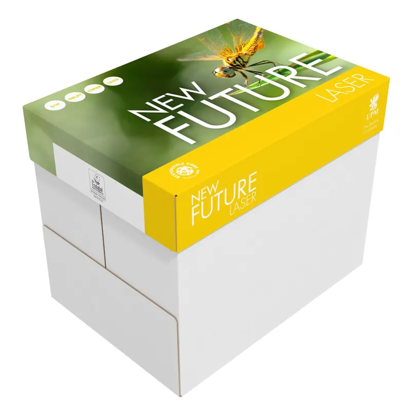 New Future Laser Papier 80g/m² DIN-A5 - 5000 Blatt (10x 500 Blatt) weiß