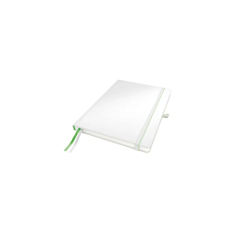 Notizbuch Leitz Complete 4471 - A4 210 x 297 mm weiß kariert 80 Blatt Hartpappe-Einband FSC 96 g/m²