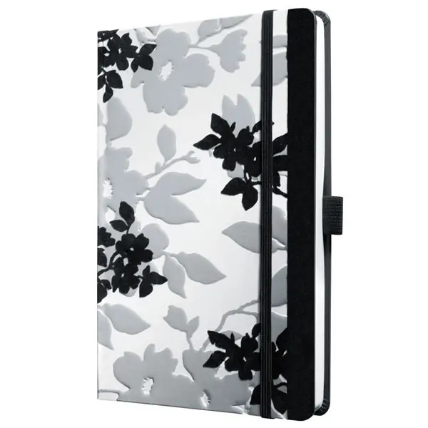 Notizbuch sigel Conceptum CO520 - A5 148 x 210 mm dressy bloom liniert 97 Blatt Hardcover-Einband 80 g/m²