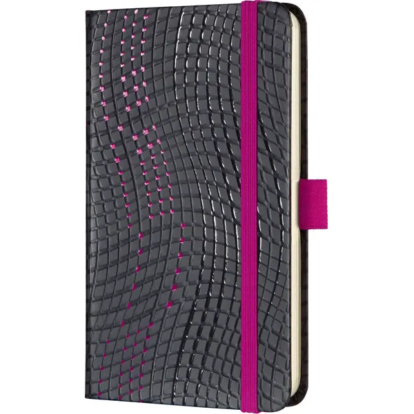 Notizbuch sigel Conceptum CO546 - A6 105 x 148 mm flow fuchsia liniert 97 Blatt Hardcover-Einband 80 g/m²