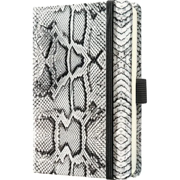 Notizbuch sigel Conceptum CO552 - A6 105 x 148 mm python chroma punktkariert 97 Blatt Hardcover-Einband 80 g/m²