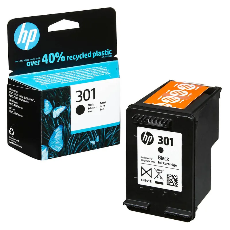 Original HP 301 (CH561EE) schwarz Druckerpatrone