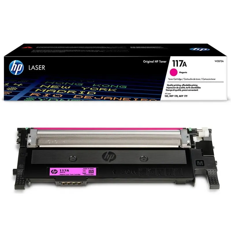 Original HP Toner 117A (W2073A) magenta Tonerkartusche