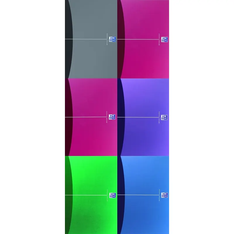 OXFORD 100102483 Block My colors, A5