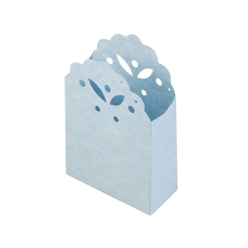 Papier-Geschenktüten klein, blau, Typ 2, P/10