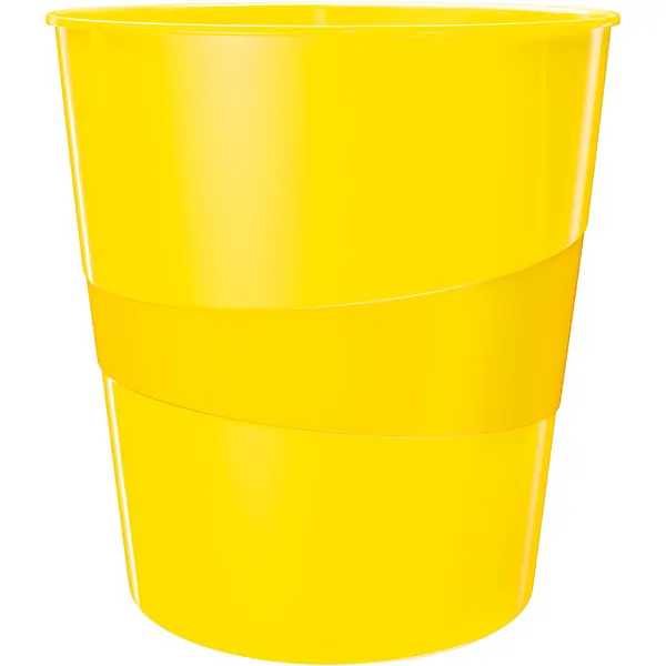 Papierkorb Leitz WOW 5278 - gelb 15 Liter PS
