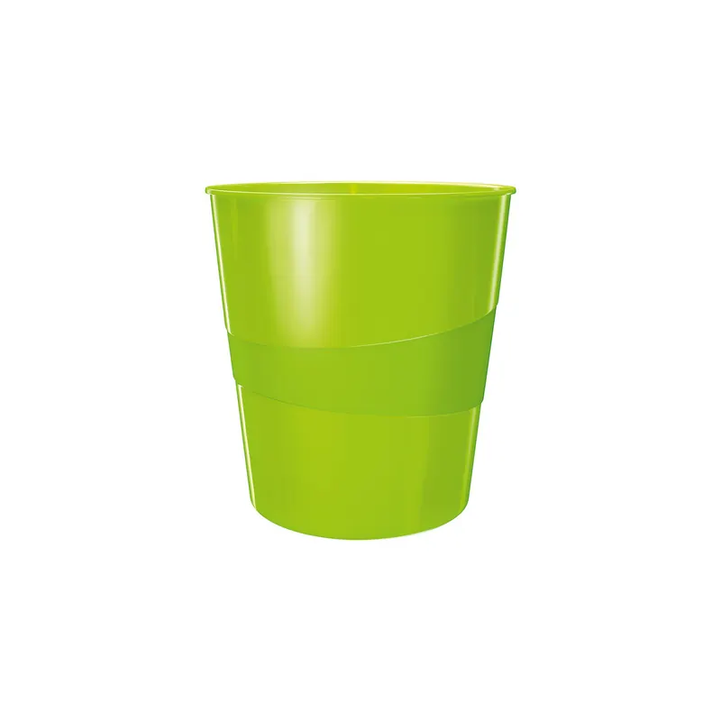 Papierkorb Leitz WOW 5278 - grün 15 Liter PS