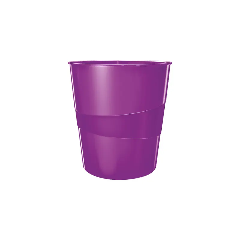 Papierkorb Leitz WOW 5278 - violett 15 Liter PS
