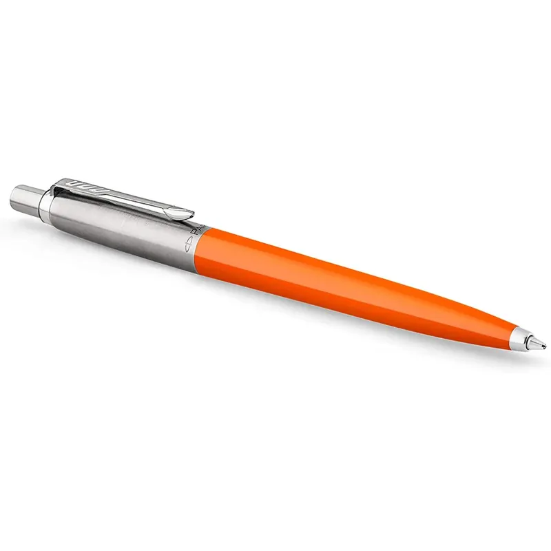 Parker Jotter Originals Kugelschreiber | Klassisches Orange | Mittlere Spitze | Blau Tinte