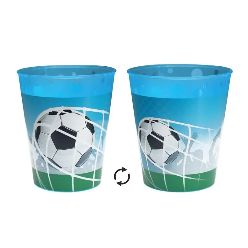 Partybecher Soccer Fans 250ml wiederverwendbar