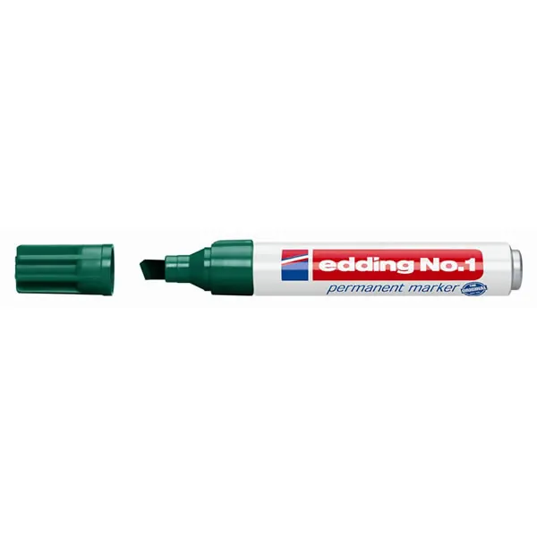 Permanentmarker edding No.1 - grün 1-5 mm Keilspitze nachfüllbar