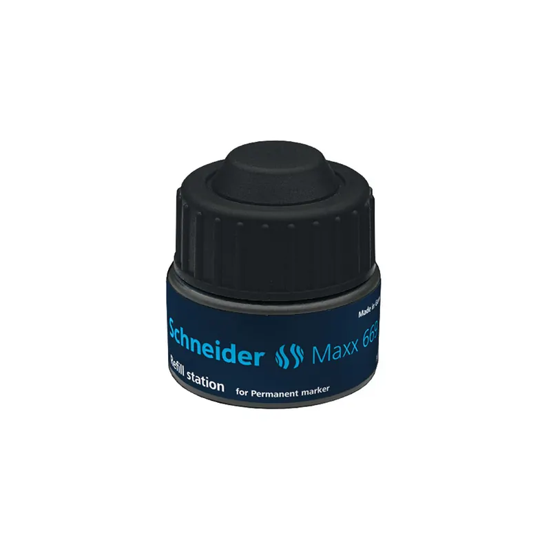 Permanentmarker Nachfülltinte Schneider Maxx 669 166901 - schwarz für Mod. 250 30 ml